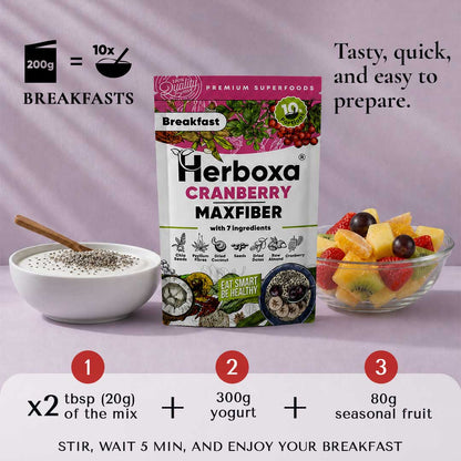 Herboxa® BREAKFAST CRANBERRY MAXFIBER