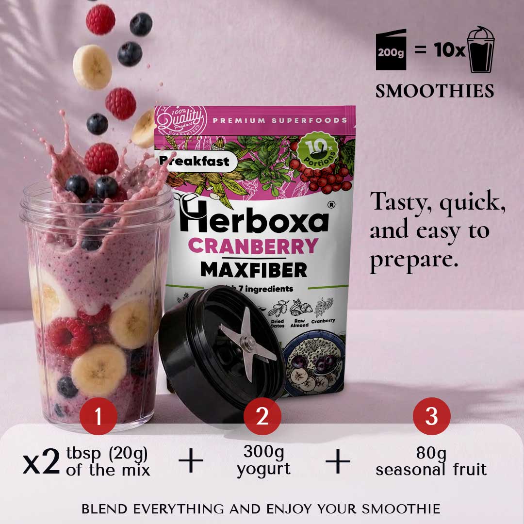 Herboxa® BREAKFAST CRANBERRY MAXFIBER