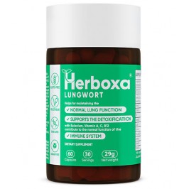 Herboxa Lungwort | Supliment alimentar pe bază de plante