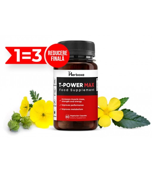 Herboxa® T-Power MAX | cu Tribulus Terrestris