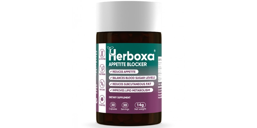 Herboxa® APPETITE BLOCKER | Preia controlul asupra poftei de mâncare și bucură-te de alimentele care îți plac